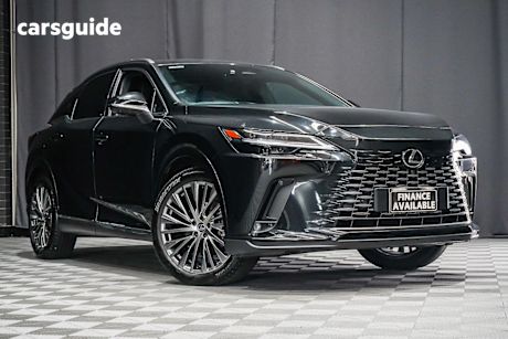 Black 2023 Lexus RX350H Wagon Sports Luxury Awd + Ep1 Hybrid