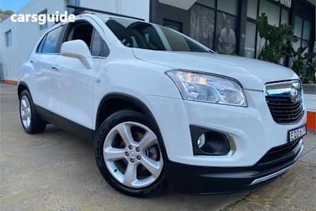 White 2016 Holden Trax Wagon Ltz