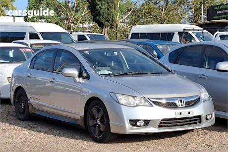 Silver 2008 Honda Civic Sedan VTI-L F