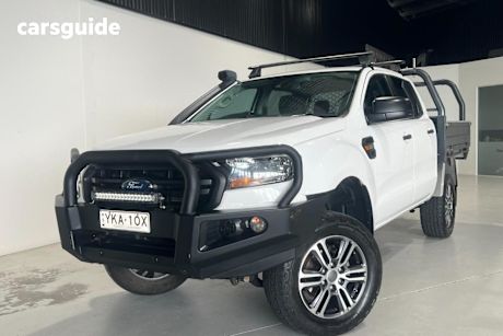 White 2019 Ford Ranger Double Cab Pick Up Xl 2.2 Hi-Rider (4X2)