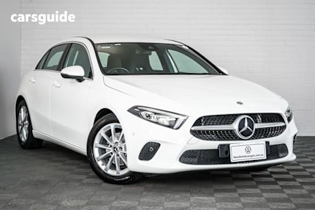 White 2022 Mercedes-Benz A180 Hatchback
