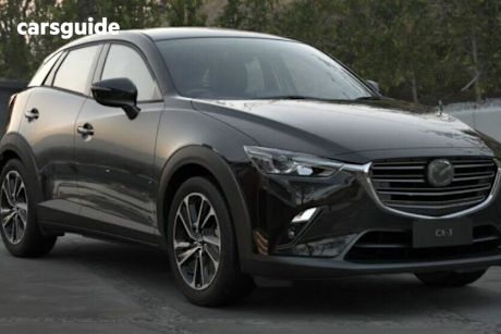 Black 2025 Mazda CX-3 Wagon G20 Evolve