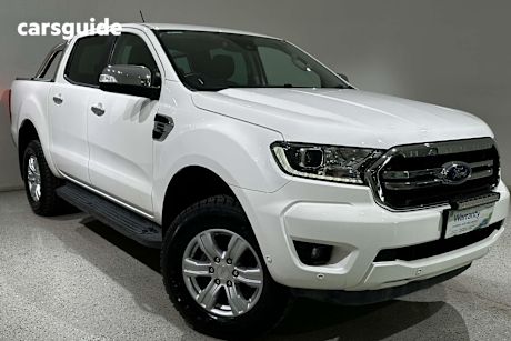 White 2020 Ford Ranger Ute Tray XLT 4X4