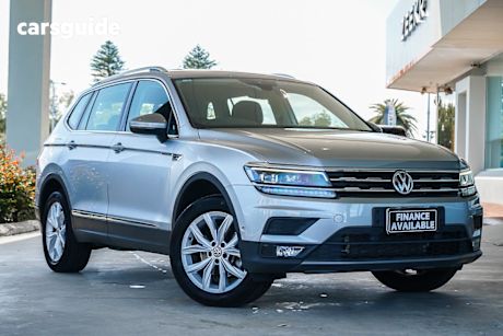 Silver 2019 Volkswagen Tiguan Wagon Allspace 110 Tsi Comfortline