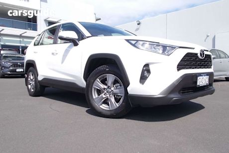 White 2024 Toyota RAV4 SUV GX F