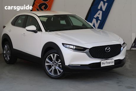 White 2022 Mazda CX-30 Wagon G20 Evolve (Fwd)
