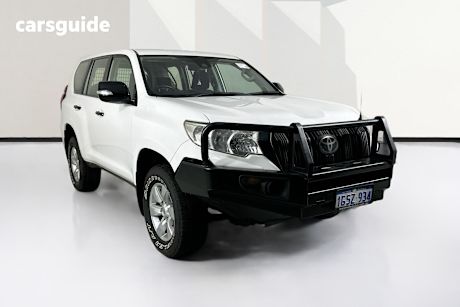 White 2019 Toyota Landcruiser Prado Wagon Gx (4X4)