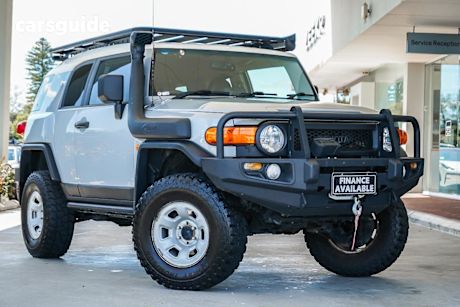 Grey 2013 Toyota FJ Cruiser Wagon