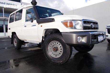 White 2019 Toyota Landcruiser Gxl (4X4) 5 Seat