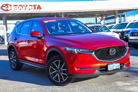 Red 2017 Mazda CX-5 Wagon Akera (4X4)