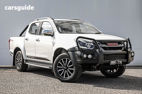 White 2019 Isuzu D-MAX Crew Cab Utility Ls-T (4X4)
