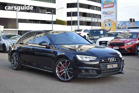 Black 2017 Audi S4 Sedan 4WD
