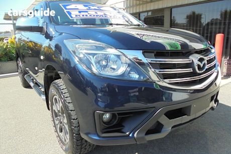 Blue 2020 Mazda BT-50 Ute Tray XTR 4X4