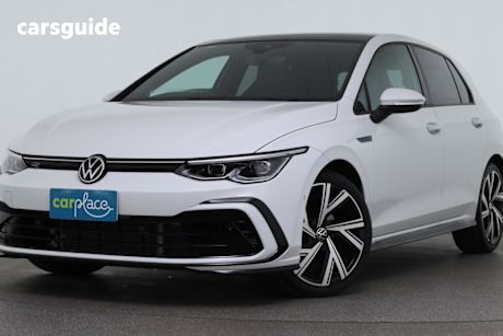 White 2021 Volkswagen Golf Hatchback 110 Tsi R-Line