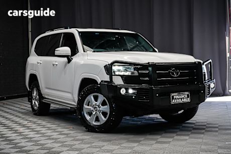 White 2023 Toyota Landcruiser Wagon Lc300 Gxl (4X4)