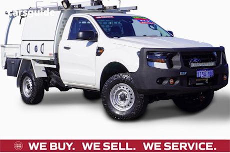 White 2019 Ford Ranger Ute Tray XL 4X4