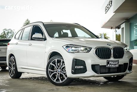 White 2021 BMW X1 Wagon Xdrive 25I M Sport
