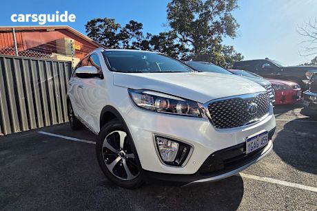 White 2016 Kia Sorento SUV SLI 4X4