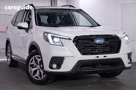 White 2024 Subaru Forester SUV 2.5I-S 4WD