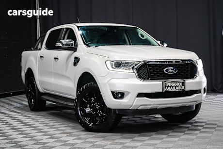 White 2021 Ford Ranger Double Cab Chassis Xlt 3.2 (4X4)