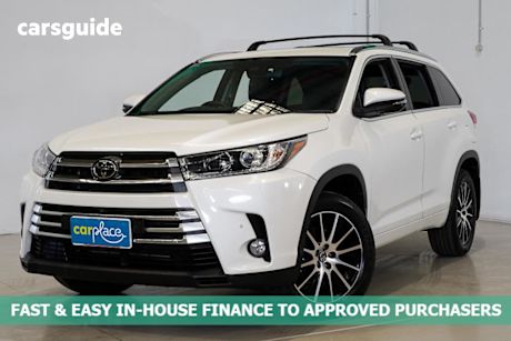 White 2018 Toyota Kluger Wagon Grande (4X4)