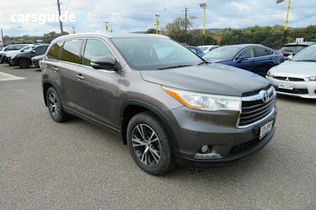 Silver 2016 Toyota Kluger Wagon GXL
