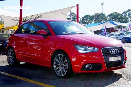 Red 2011 Audi A1 Hatchback 1.4 Tfsi Attraction