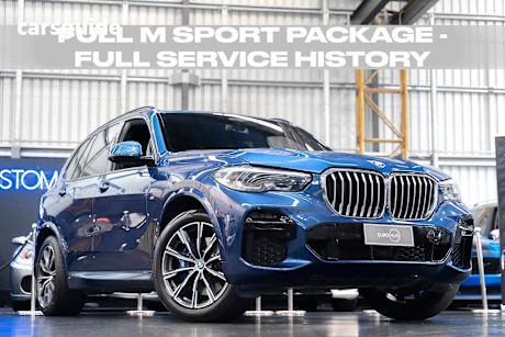 Blue 2021 BMW X5 SUV XDRIVE40I M SPORT 4X4