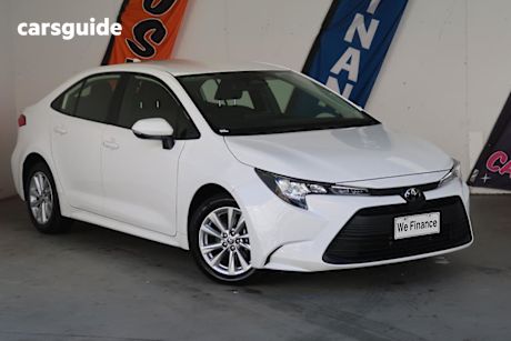 White 2023 Toyota Corolla Sedan