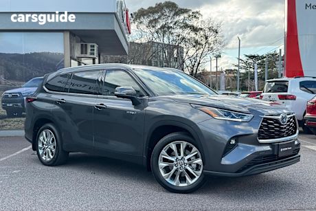 Silver 2024 Toyota Kluger SUV GRANDE 4X4
