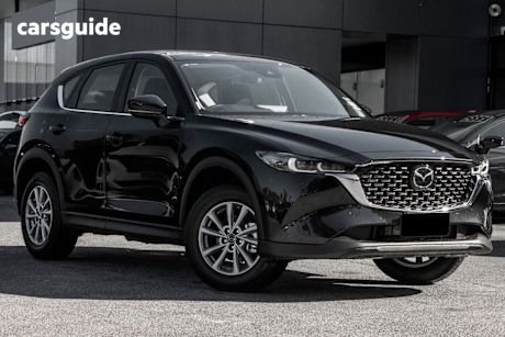 Black 2025 Mazda CX-5 SUV G20 MAXX F