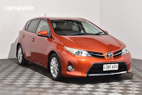 Orange 2013 Toyota Corolla Hatch ASCENT SPORT F