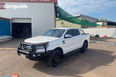 White 2020 Ford Ranger Ute Tray XLT 4X4