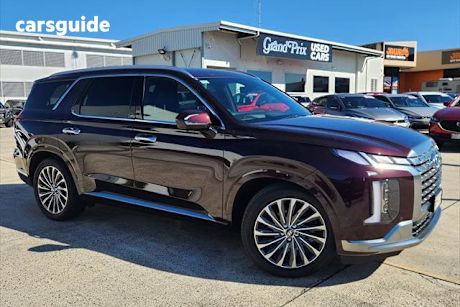 Red 2023 Hyundai Palisade SUV CALLIGRAPHY F