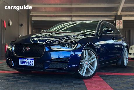 Blue 2017 Jaguar XE Sedan 25T PRESTIGE R