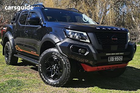 Black 2021 Nissan Navara Ute Tray PRO-4X 4X4