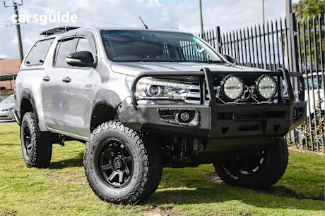 Silver 2016 Toyota Hilux Ute Tray SR5 4X4