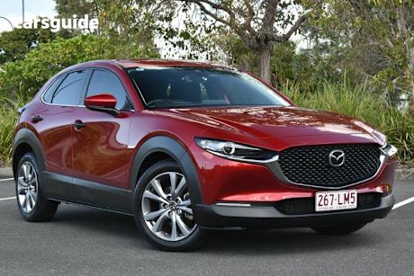 Red 2020 Mazda CX-30 SUV G20 EVOLVE F