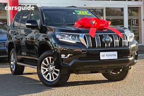Black 2021 Toyota Landcruiser Prado SUV VX 4X4