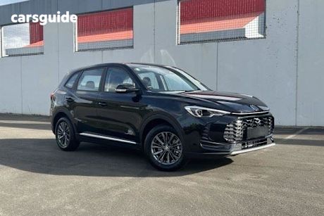 Black 2025 MG ZS SUV EXCITE F