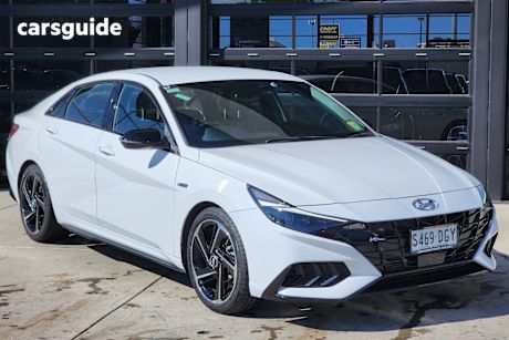 White 2021 Hyundai I30 Sedan N LINE F