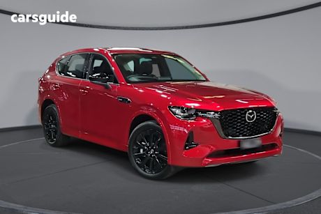 Red 2025 Mazda CX-60 SUV G40E GT 4X4