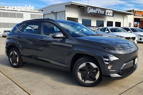 Grey 2023 Hyundai Kona SUV ELECTRIC F