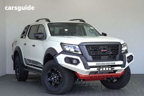 White 2024 Nissan Navara Dual Cab Pick-up Pro-4X Warrior (4X4)