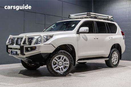 White 2012 Toyota Landcruiser Prado SUV VX 4X4