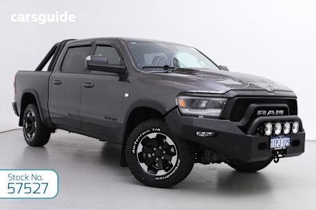 Grey 2020 Ram 1500 Crew Cab Utility Laramie (4X4)