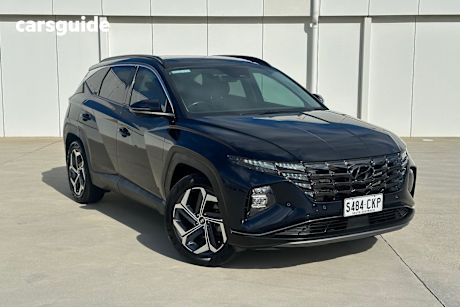Blue 2021 Hyundai Tucson SUV HIGHLANDER 4X4