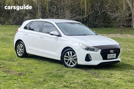 White 2017 Hyundai I30 Hatch ACTIVE F