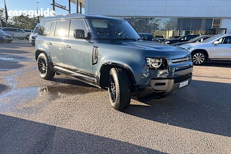 Blue 2023 Land Rover Defender SUV 110 D300 X-DYNAMIC HSE 4X4