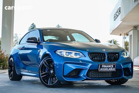 Blue 2018 BMW M2 Coupe